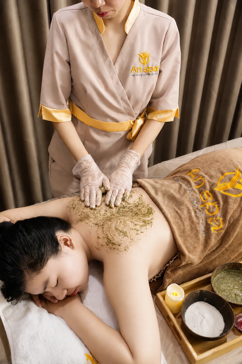 Xông Hơi - Tẩy Tế Bào Chết Body